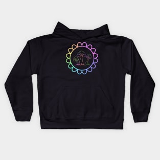 Fungi Mushroom Psychedelia Kids Hoodie